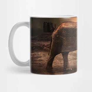 Elephant Landscape Mug